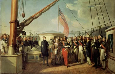 Rencontre entre Louis-Philippe Ier et la reine Victoria au Tréport, 2 septembre 1843